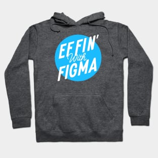 Effin' with Figma - Blue Logo Hoodie